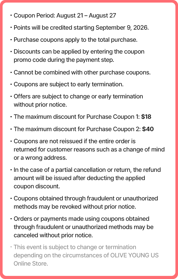 Coupon Details