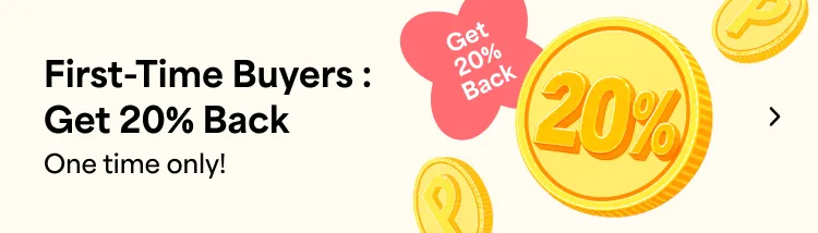 First-Time Buyers: Earn 20% Back in Points. One time only. Don't miss out!