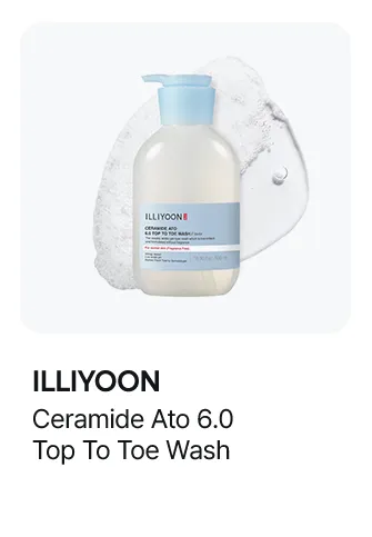 ILLIYOON Ceramide Ato 6.0 Top To Toe Wash 16.9 fl. oz.(500ml)