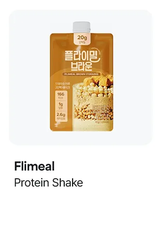 [4flavors] Flimeal Protein Shake 1.59 oz.(45g)