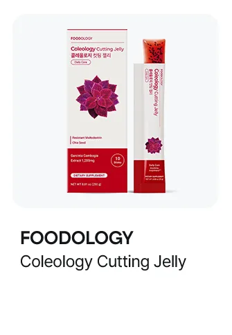 FOODOLOGY Coleology Cutting Jelly 0.88 oz.(25g) x 10ea