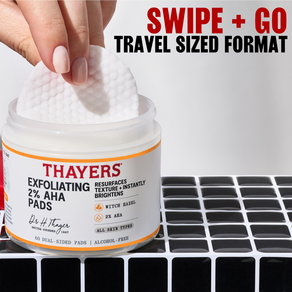 thayers Exfoliating 2% Aha Pads with Witch Hazel and 2% Aha 60 dual-sided pads - Image 7 of 8