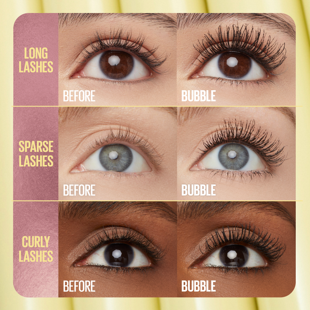 [4colors] MAYBELLINE Colossal Bubble Wsh Mascara 0.33 fl. oz.(10ml) - Image 6 of 7