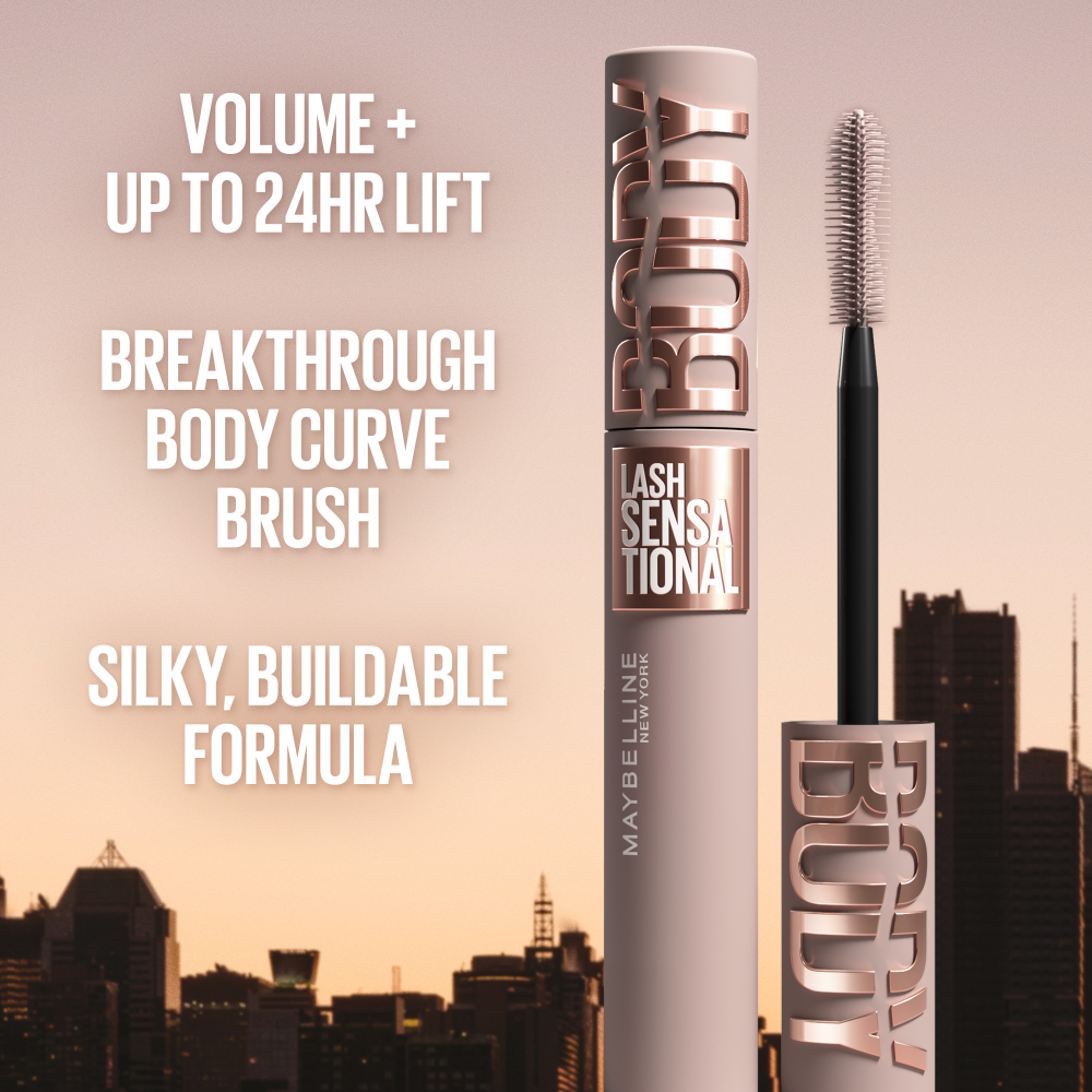 MAYBELLINE Sensational Body Mascara Very Black Wsh 0.3 fl. oz. - Image 3 of 7