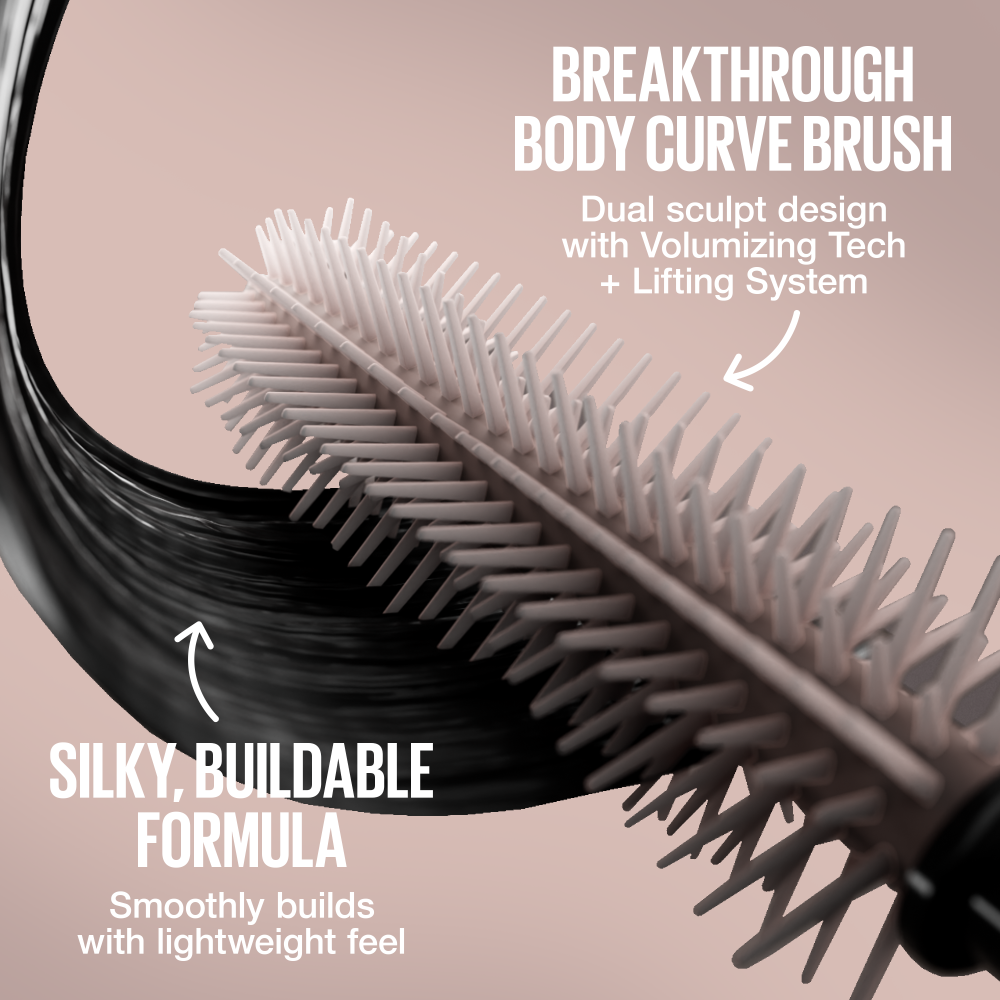 MAYBELLINE Sensational Body Mascara Very Black Wsh 0.3 fl. oz. - Image 5 of 7