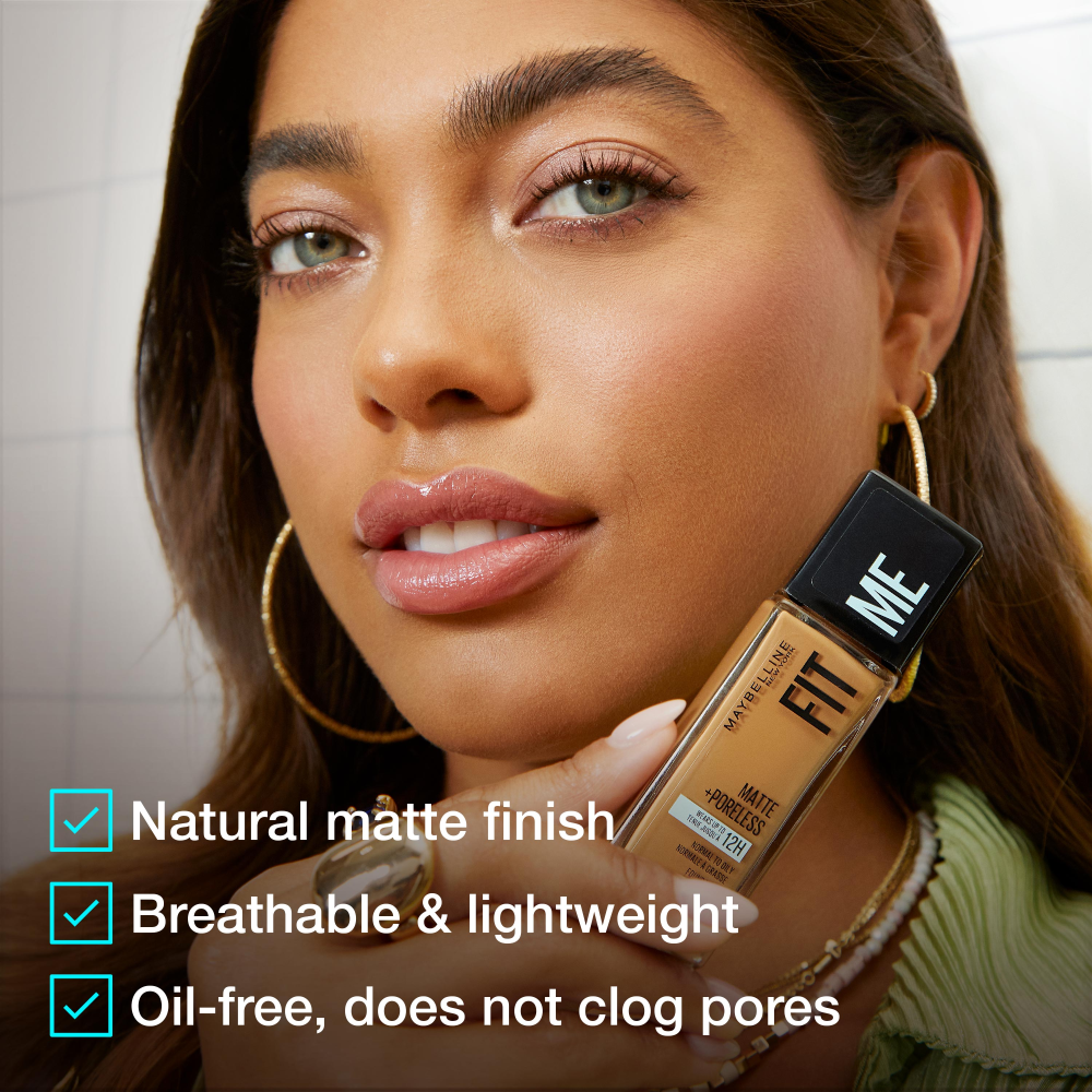 [22colors] MAYBELLINE Fit Me Matte+poreless Foundation 1 fl. oz.(30ml) - Image 6 of 8