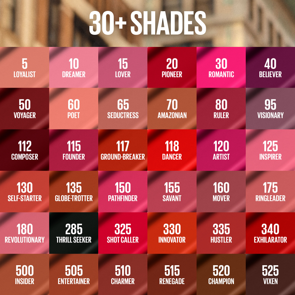 [7colors] MAYBELLINE Ss Matte Lw Liquid Lipstick 0.17 fl. oz.(5ml) - Image 15 of 16