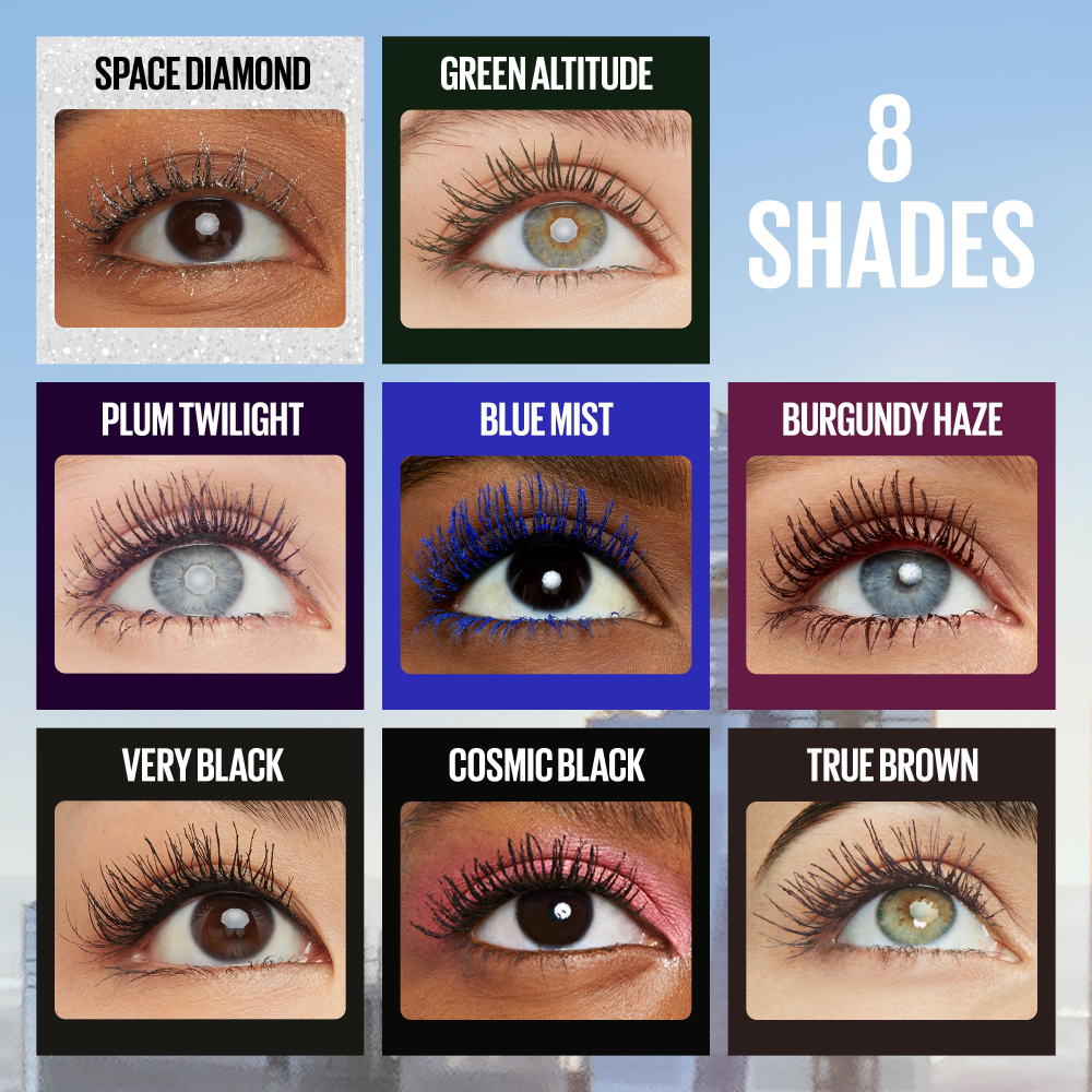 MAYBELLINE Sens Sky High Mascara Blackest Black Wsh 0.24 fl. oz.(7.2ml) - Image 7 of 8
