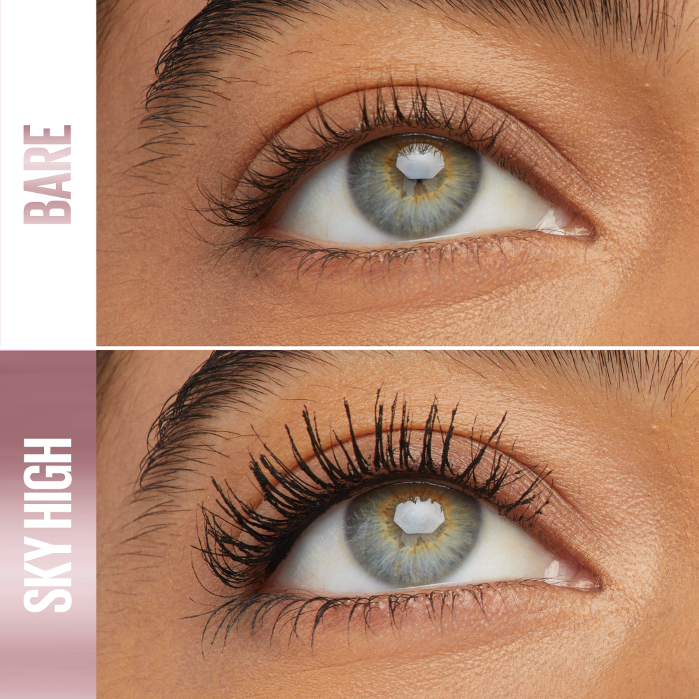 MAYBELLINE Sens Sky High Mascara Blackest Black Wsh 0.24 fl. oz.(7.2ml) - Image 3 of 8