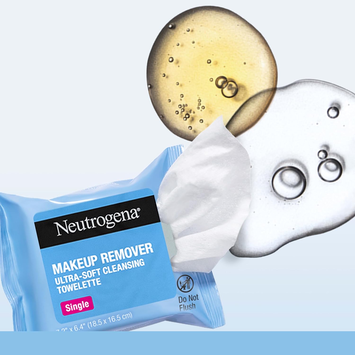 Neutrogena Makeup Remover Cleansing Towelette Singles x 20ea - Image 3 of 6