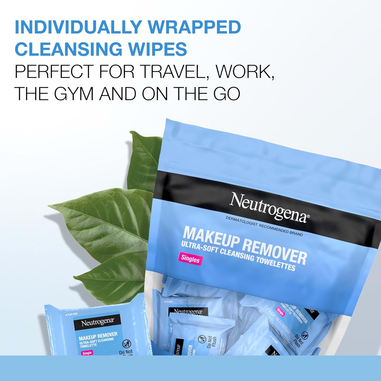Neutrogena Makeup Remover Cleansing Towelette Singles x 20ea - Image 2 of 6