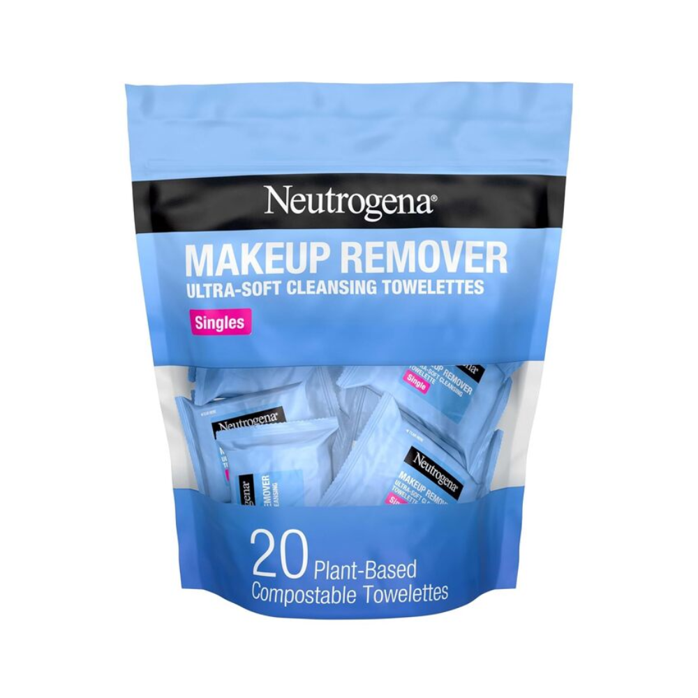 Neutrogena Makeup Remover Cleansing Towelette Singles x 20ea