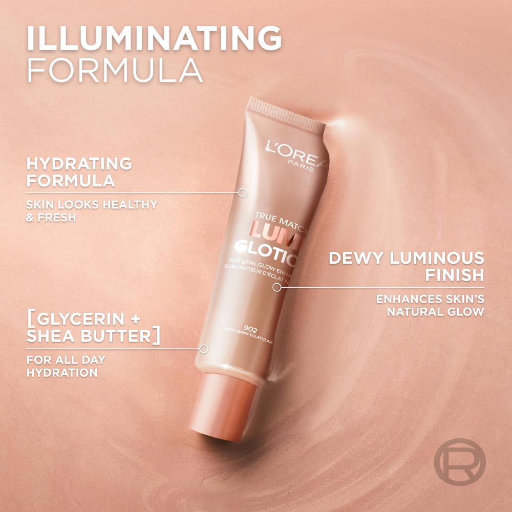 [5colors] LOREAL PARIS Lumi Glotion Natural Glow Enhancer, Face And Body, 1.35 fl. oz.(40ml) - Image 6 of 9