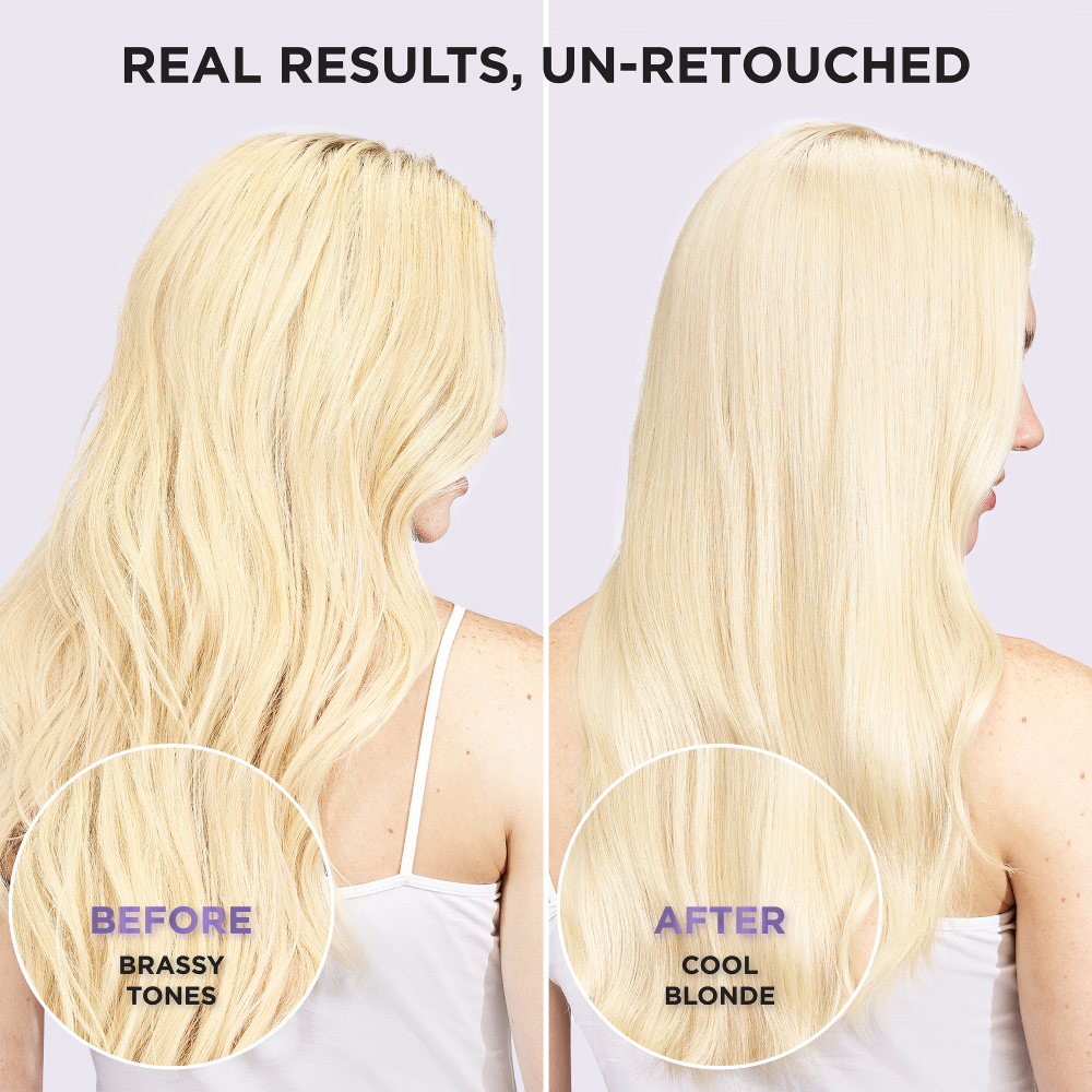 LOREAL PARIS EverPure Sulfate Free Purple Shampoo, Toning Blonde Bleached Hair 6.8 fl. oz.(200ml)  - Image 2 of 8
