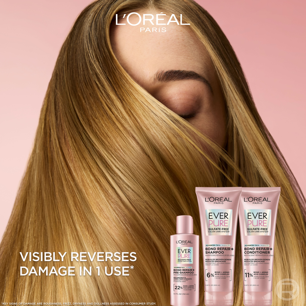 LOREAL PARIS Everpure, Sulfate Free Bond Repair + Pre-shampoo With Amino Acid Complex 5.1 fl. oz.(150ml) - Image 2 of 8