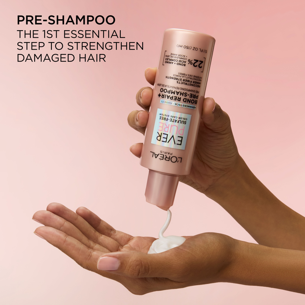 LOREAL PARIS Everpure, Sulfate Free Bond Repair + Pre-shampoo With Amino Acid Complex 5.1 fl. oz.(150ml) - Image 7 of 8