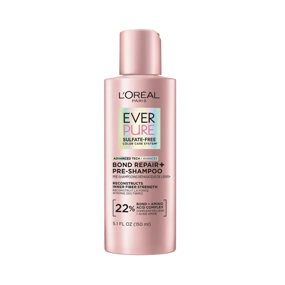 LOREAL PARIS Everpure, Sulfate Free Bond Repair + Pre-shampoo With Amino Acid Complex 5.1 fl. oz.(150ml)