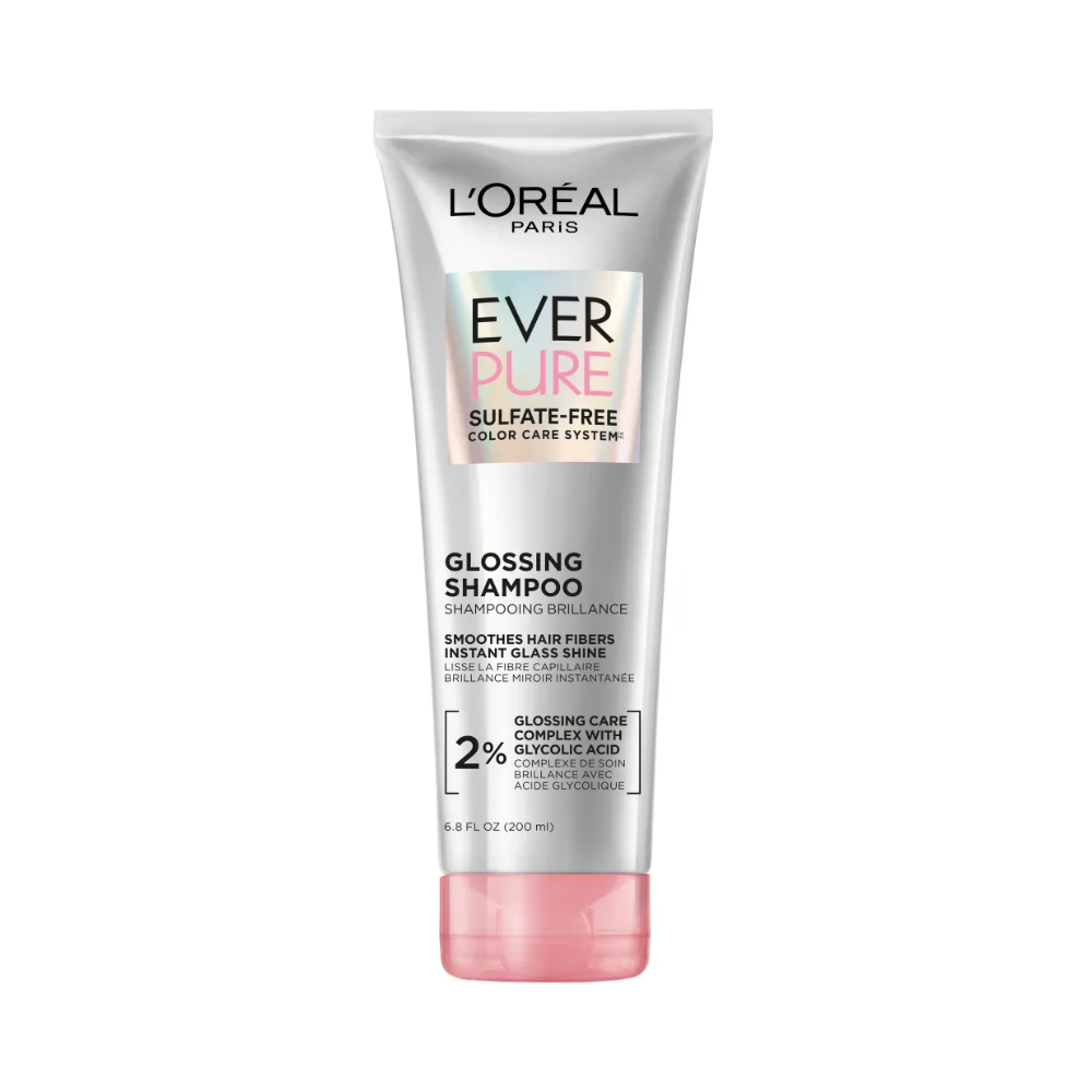 LOREAL PARIS Everpure Sulfate Free Glossing Shampoo For Shine And Smoothness 6.8 fl. oz.(200ml)