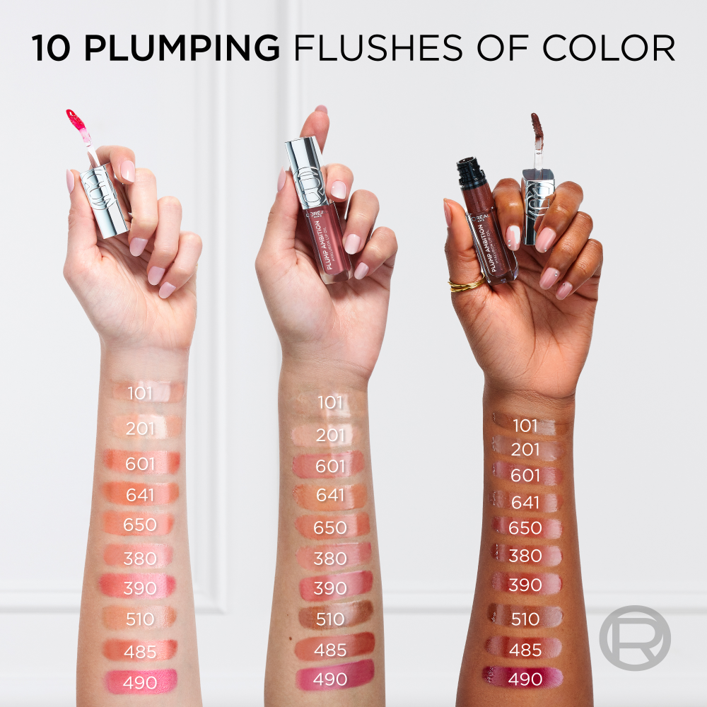 [4colors] LOREAL PARIS Pa Hyaluron Lip Oil 24hr 0.16 fl. oz.(5ml) - Image 9 of 13
