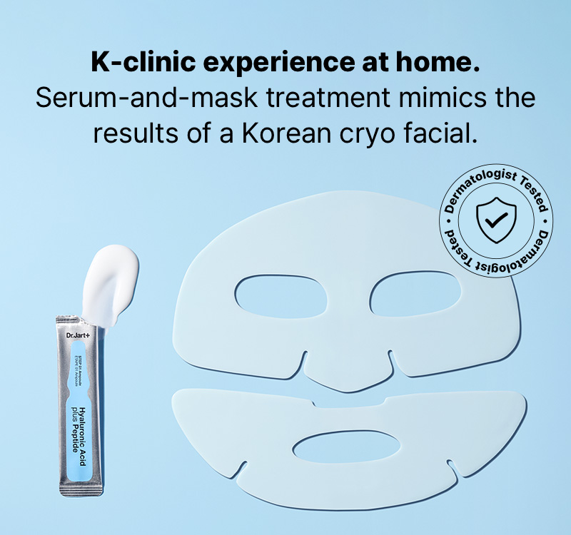 Dr.Jart+ Cryo Rubber™ Moisturizing Face Mask 0.14 oz.(4g) + 1.26 oz.(36g) - Image 4 of 8
