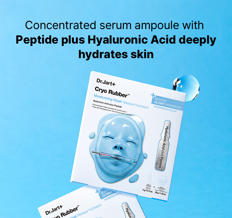 Dr.Jart+ Cryo Rubber™ Moisturizing Face Mask 0.14 oz.(4g) + 1.26 oz.(36g) - Image 6 of 8