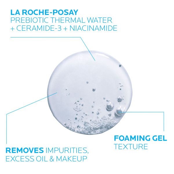 La Roche Posay Toleriane Purifying Foaming Cleanser 13.52 fl. oz.(400ml) - Image 3 of 6