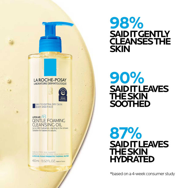 La Roche Posay Lipikar Cleansing Oil 13.52 fl. oz.(400ml) - Image 4 of 7
