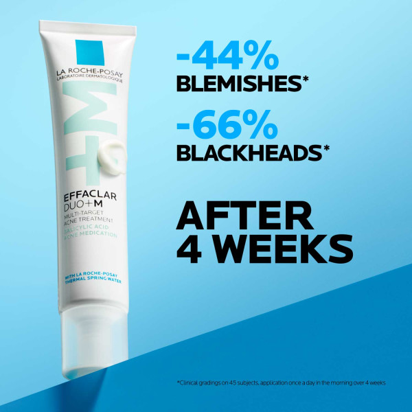 La Roche Posay Effaclar Duo+m Multi-target Acne Treatment With Salicylic Acid 1.35 fl. oz.(40ml) - Image 4 of 7