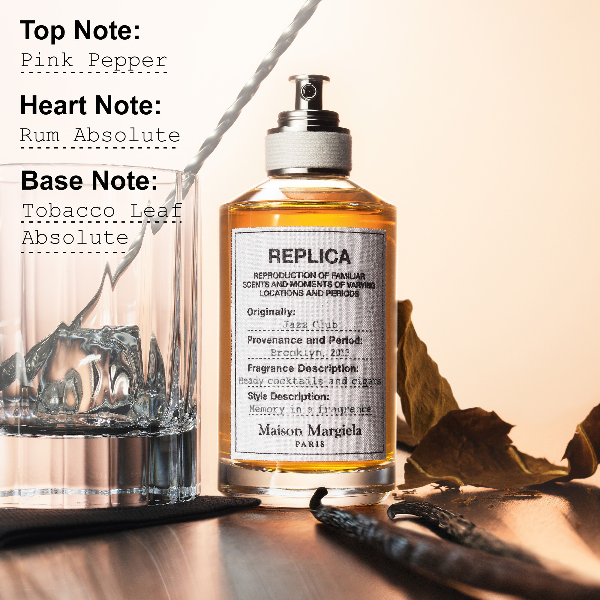 Maison Margiela Replica Jazz Club Fragrance 3.4 fl. oz.(100ml) - Image 2 of 6