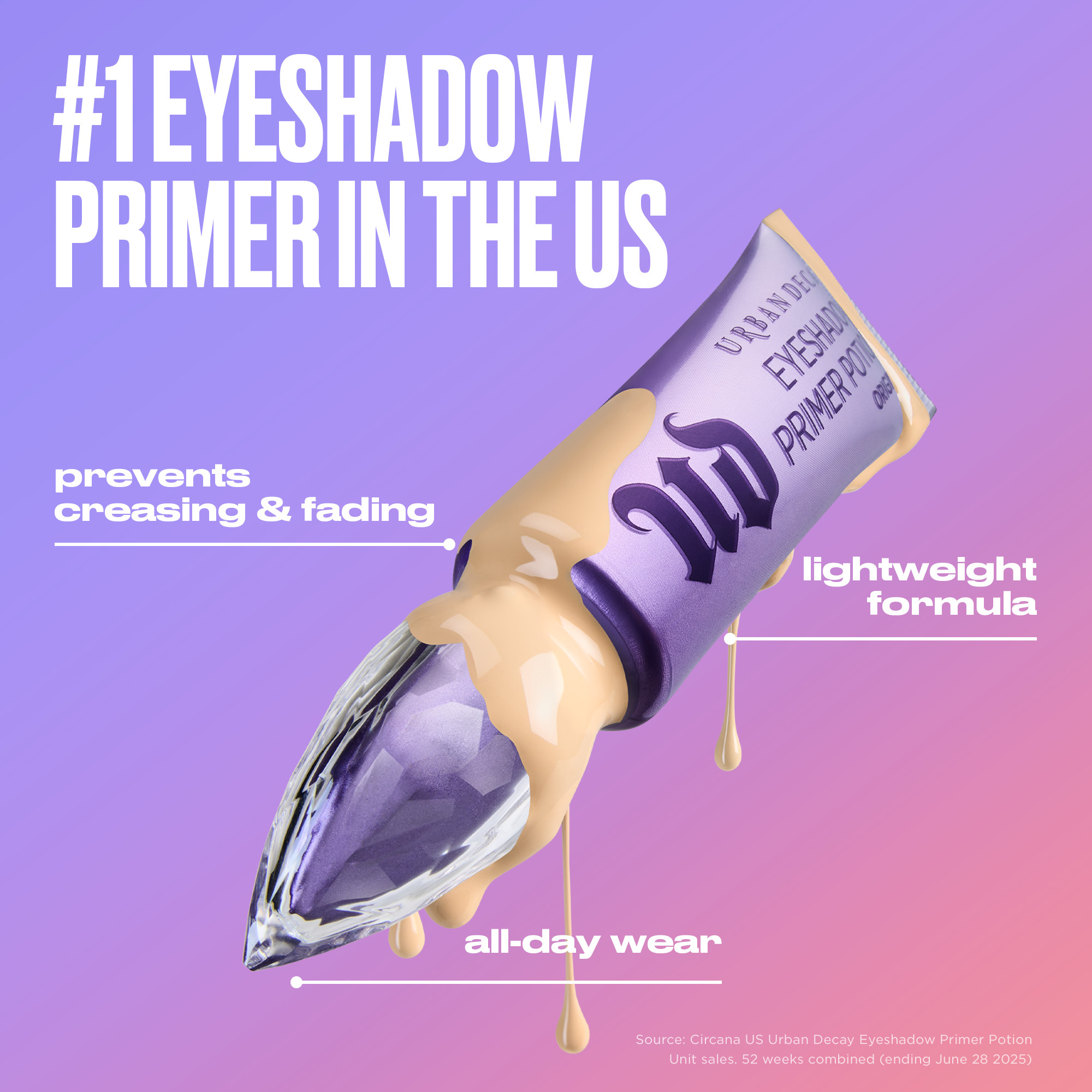 Urban Decay Eyeshadow Primer Potion - Anti-aging 0.33 fl. oz.(10ml) - Image 3 of 7
