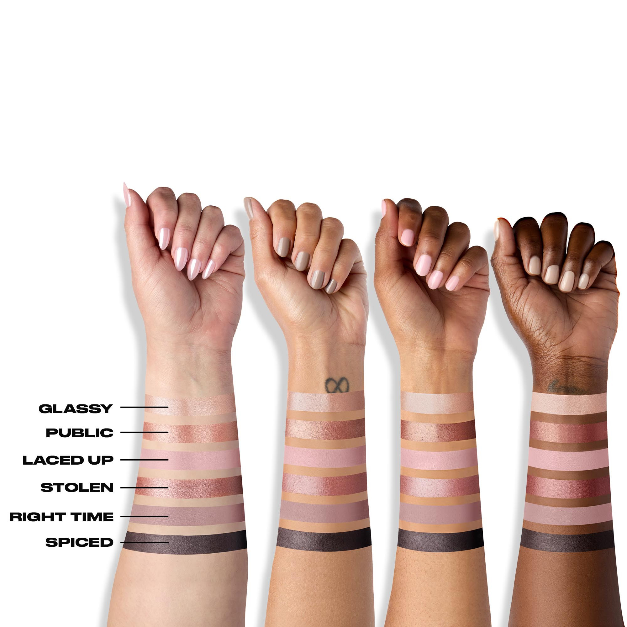 Urban Decay Mini Naked3 Eyeshadow Palette Medium Tones 0.21 oz.(6g) - Image 4 of 8