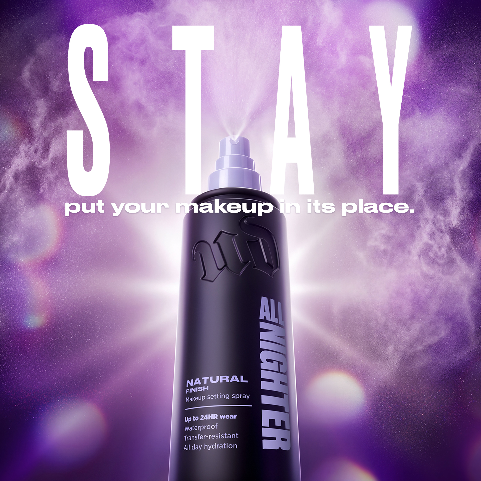 Urban Decay Mini All Nighter Waterproof Makeup Setting Spray 1.0 fl. oz.(30ml) - Image 8 of 8