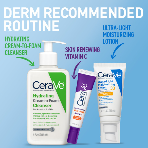 CeraVe Ultra Light Moisturizing Lotion SPF 30 1.75 oz.(52g) - Image 6 of 6