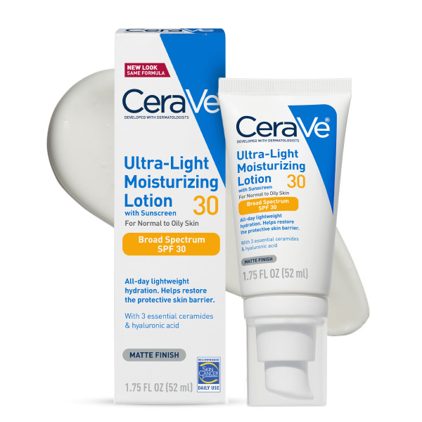 CeraVe Ultra Light Moisturizing Lotion SPF 30 1.75 oz.(52g)