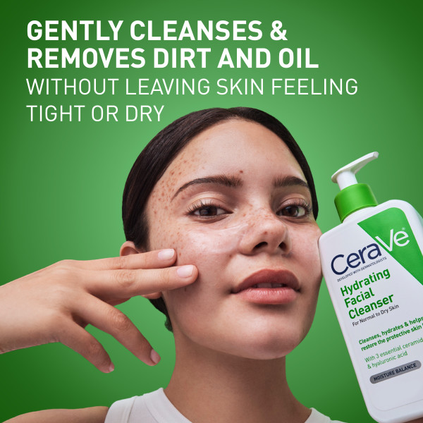 CeraVe Hydrating Facial Cleanser 12 fl. oz.(355ml) - Image 2 of 6