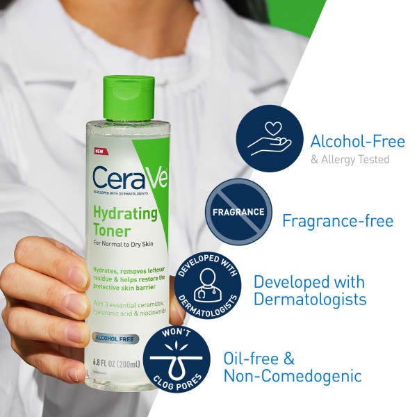 CeraVe Hydrating Toner 6.8 fl. oz.(200ml) - Image 4 of 5