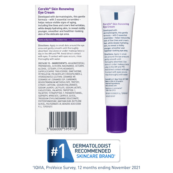 CeraVe Skin Renewing Eye Cream 0.5 fl. oz.(15ml) - Image 6 of 6