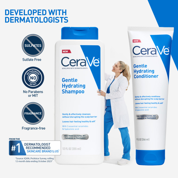 CeraVe Gentle Hydrating Conditioner 9 fl. oz.(266ml) - Image 7 of 7