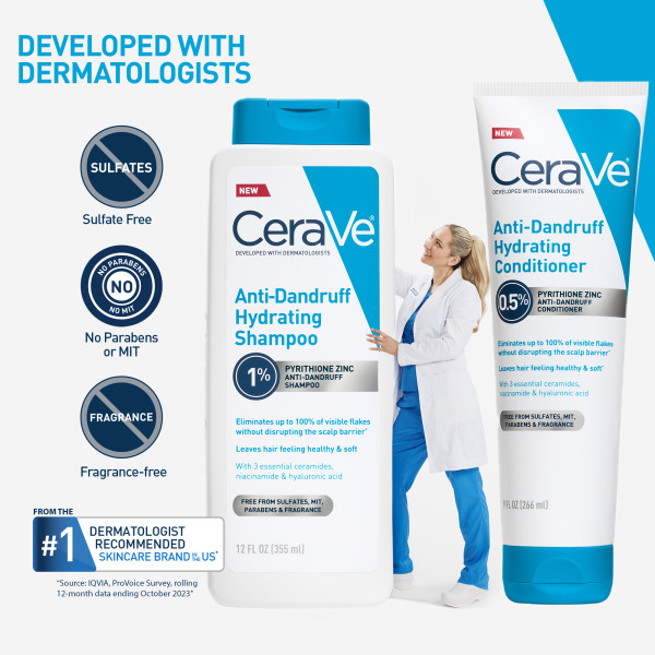 CeraVe Anti-dandruff Conditioner 9 fl. oz.(266ml) - Image 7 of 7