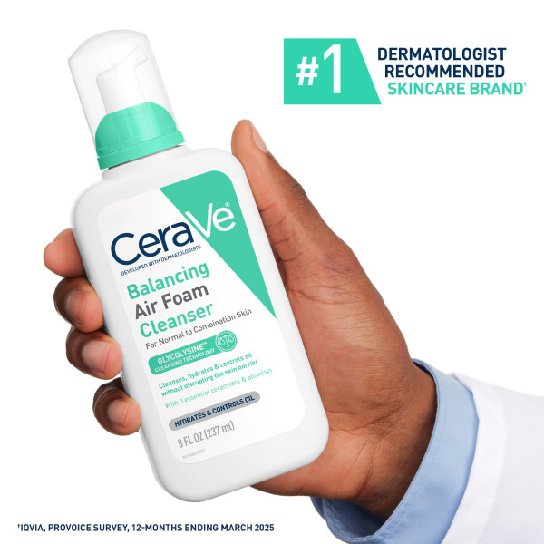 CeraVe Soothing Air Balance Foam Cleanser 8 fl. oz.(237ml) - Image 4 of 8