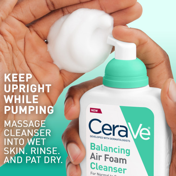 CeraVe Soothing Air Balance Foam Cleanser 8 fl. oz.(237ml) - Image 8 of 8