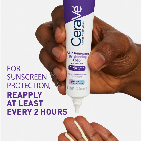 CeraVe Brightening Lotion SPF 30 1.35 fl. oz.(40ml) - Image 4 of 7