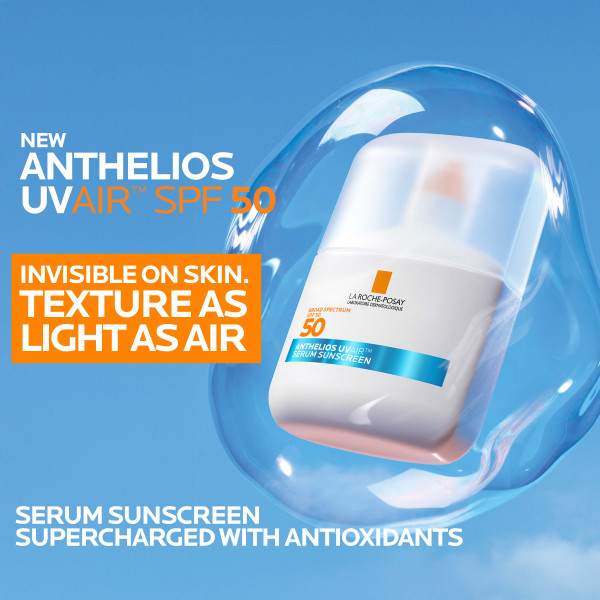 La Roche Posay Anthelios UV Air Serum Sunscreen SPF 50 1.7 fl. oz.(50ml) - Image 2 of 6