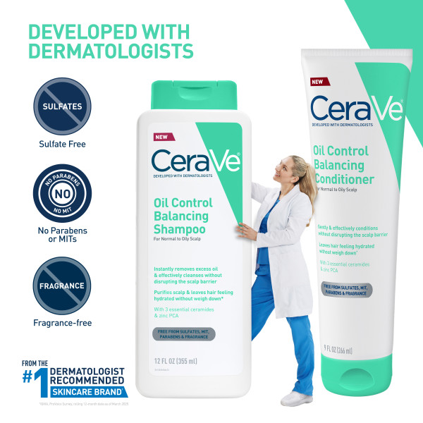 CeraVe Oil Control Shampoo 12 fl. oz.(355ml) - Image 7 of 7