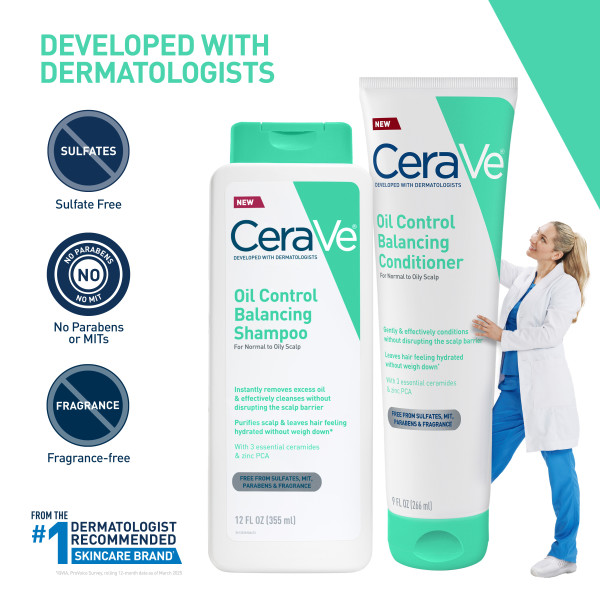 CeraVe Oil Control Conditioner 9 fl. oz.(266ml) - Image 6 of 6