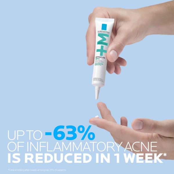 La Roche Posay Effaclar Bpo Acne Treatment 0.7 fl. oz.(20ml) - Image 3 of 6