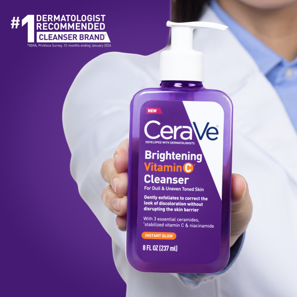 CeraVe Brightening Cleanser 8 fl. oz.(237ml) - Image 5 of 6