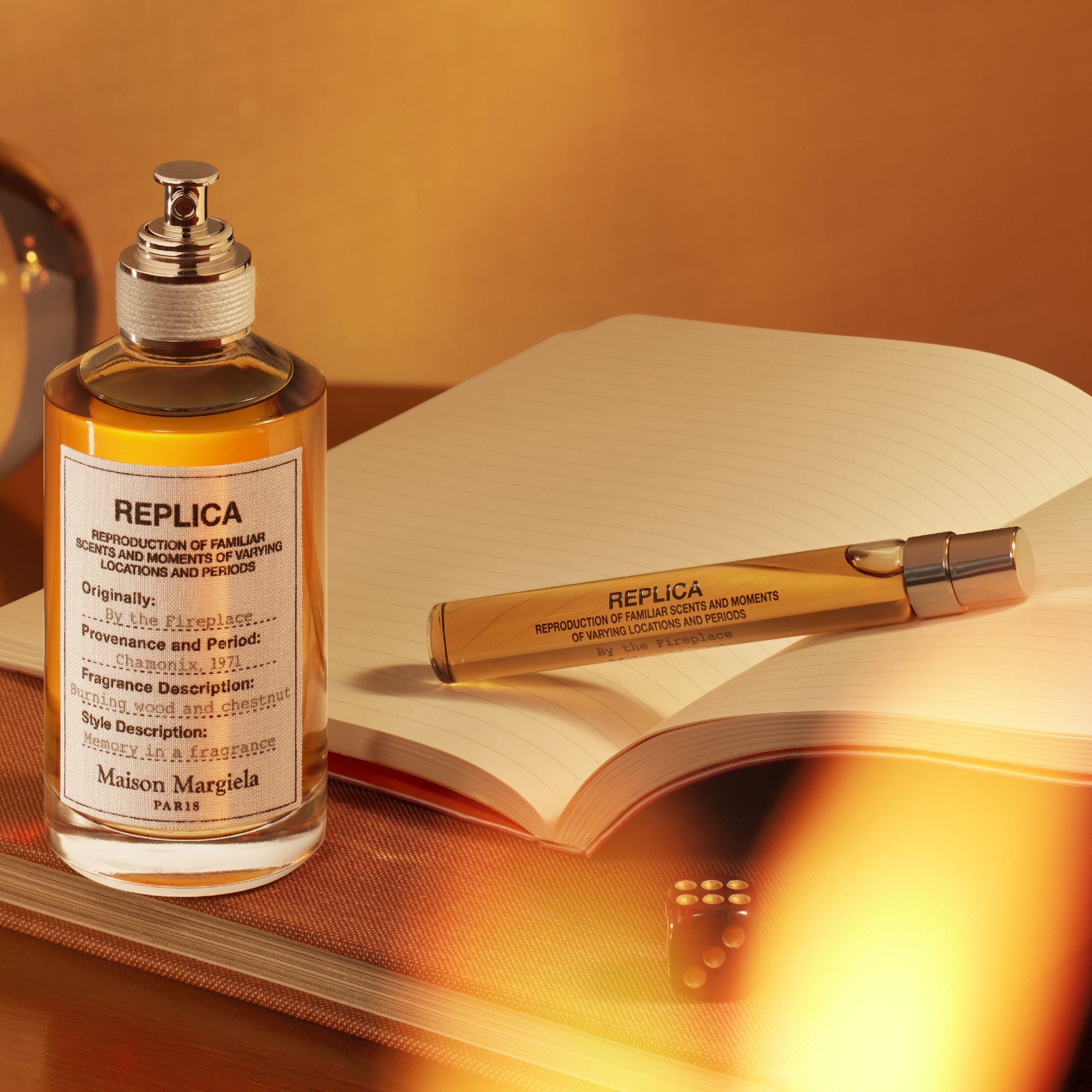 Maison Margiela Replica By The Fireplace Fragrance 1 fl. oz.(30ml) - Image 5 of 7