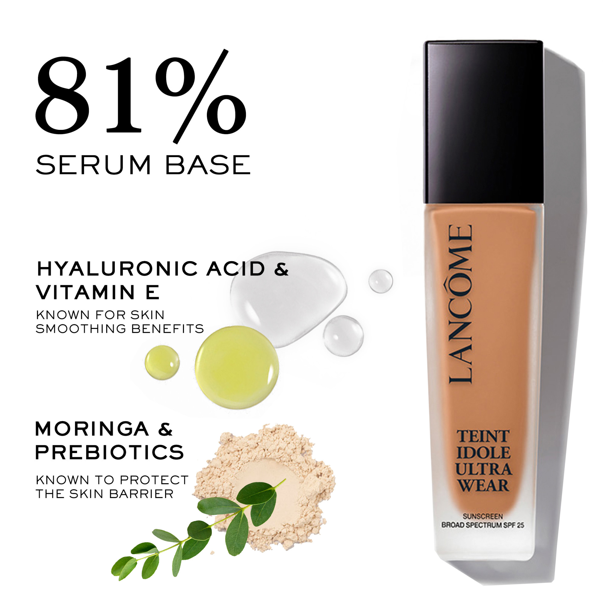 [40colors] Lancome Teint Idole Ultra Wear Foundation 1.0 fl. oz.(30ml) - Image 43 of 46
