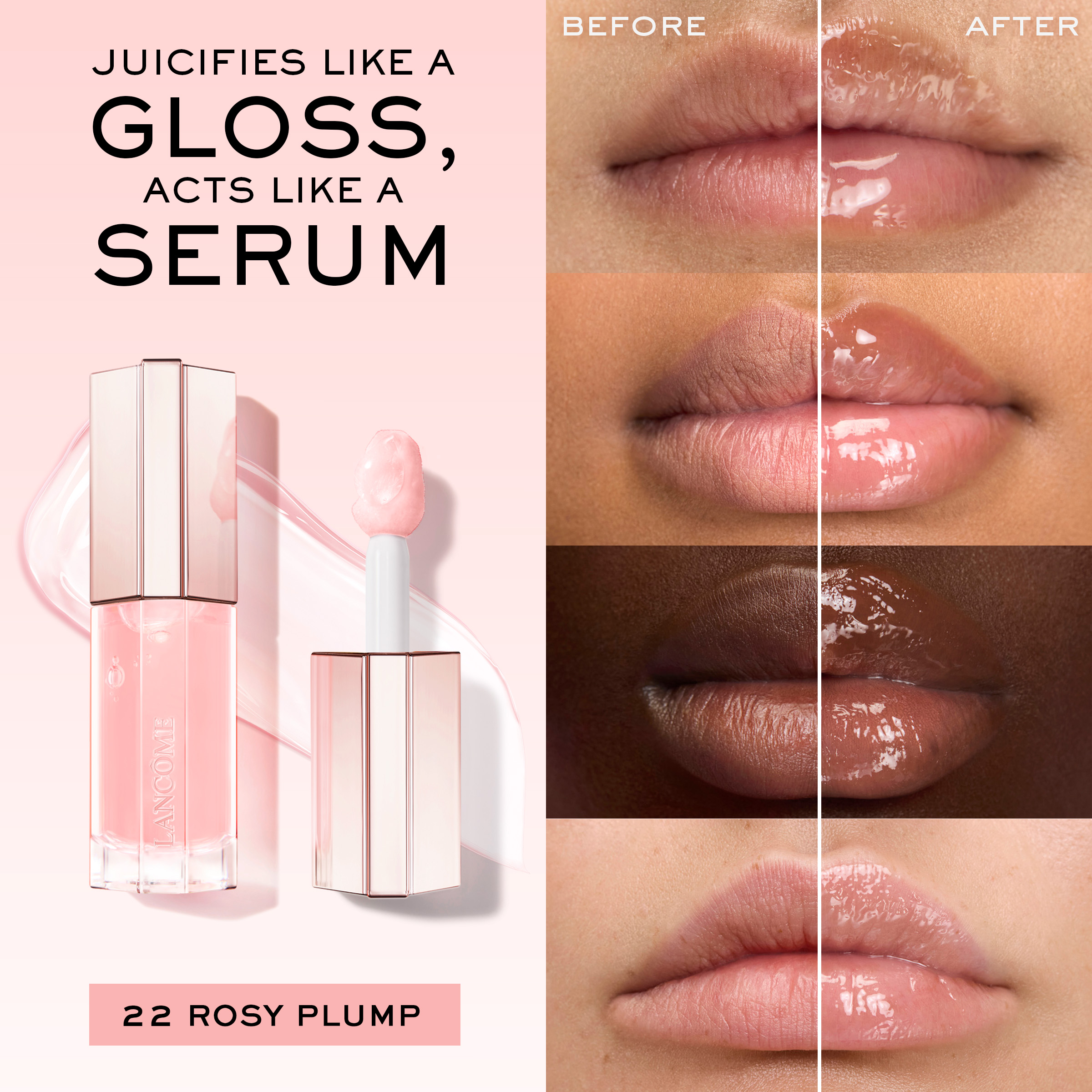 [6colors] Lancome Lip Idole Juicytreat Lip Oil Gloss 0. 28 fl. oz.(8.5ml) - Image 12 of 17